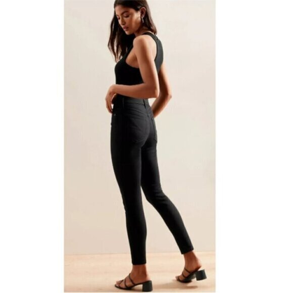 Banana Republic Mid-Rise Zero Gravity Stay Color Skinny Jeans Plus Size 18/34 - Picture 1 of 5